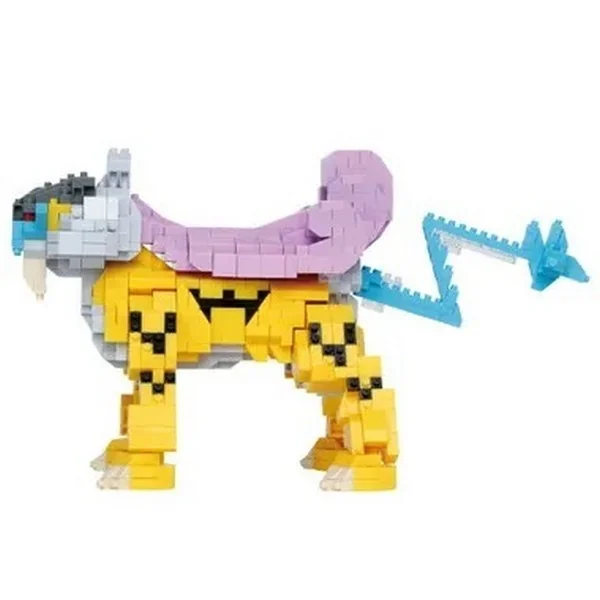 Kawada nanoblock Pokemon NBPM_107 Raikou Deluxe Edition 4972825234228 (นาโนบล็อค) image 4