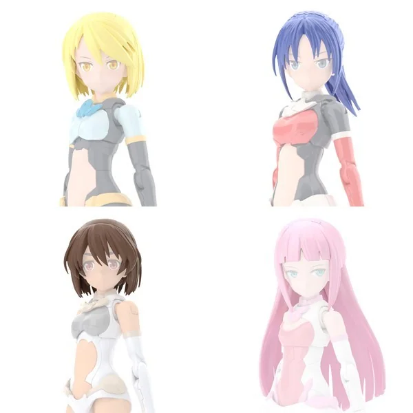 Bandai 30MS Option Hair Style Parts Vol.6 All 4 Types 4573102642233 (Plastic Model) image 2 Bandai 30MS Option Hair Style Parts Vol.6 All 4 Types 4573102642233 (Plastic Model) image 2