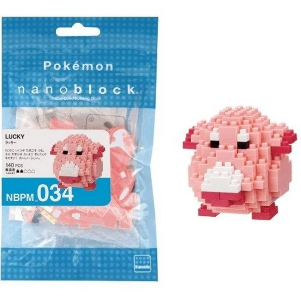 Kawada nanoblock NBPM_034 Lucky (Chansey) 4972825209820 (นาโนบล็อค) image 3 Kawada nanoblock NBPM_034 Lucky (Chansey) 4972825209820 (นาโนบล็อค) image 3