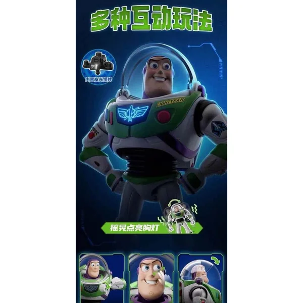 (Pre Order 08/2569) Blokees Toy Story 75934 Champion Class 01 Hi-Tech Edition Buzz Lightyear 810181536584 (Plastic) image 8