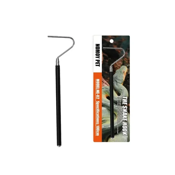 Nomoy Pet Snake Hook ยืดได้ 100cm/120cm ฮุคเกี่ยวงู ที่เกี่ยวงู แข็งแรง ทนทาน image 4 Nomoy Pet Snake Hook ยืดได้ 100cm/120cm ฮุคเกี่ยวงู ที่เกี่ยวงู แข็งแรง ทนทาน image 4