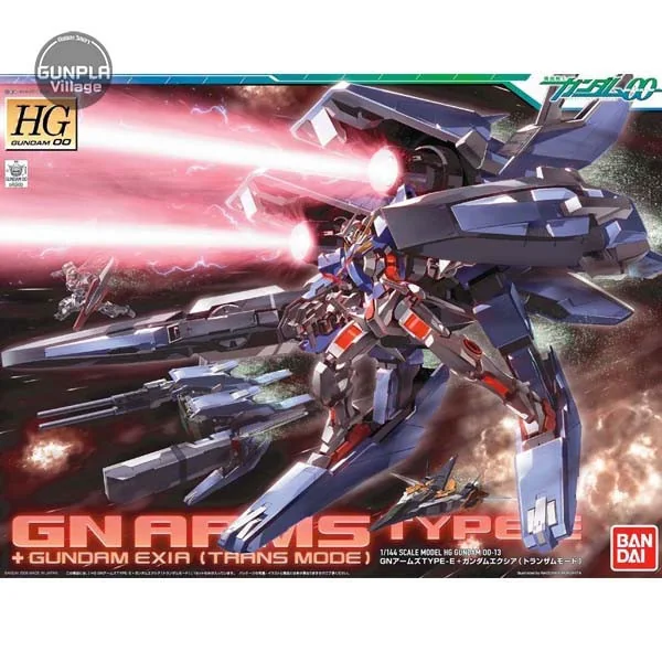 Bandai HG GN Arms Type E + Gundam Exia (Trans-Am Mode) 4573102579294 (Plastic Model) image 1 Bandai HG GN Arms Type E + Gundam Exia (Trans-Am Mode) 4573102579294 (Plastic Model) image 1