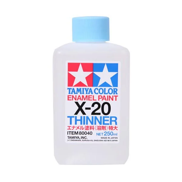 (ขวดใหญ่) Tamiya 80040 Enamel X-20 Thinner 250 ml 4950344996612 4950344067510 (Tool) image 1 (ขวดใหญ่) Tamiya 80040 Enamel X-20 Thinner 250 ml 4950344996612 4950344067510 (Tool) image 1