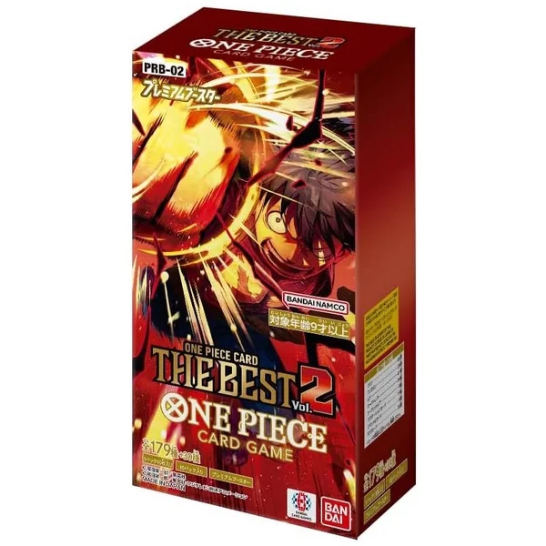 Bandai One Piece Card Game PRB-02 Premium Booster One Piece Card The Best Vol.2 4582769865206 (การ์ดวันพีช) image 1 Bandai One Piece Card Game PRB-02 Premium Booster One Piece Card The Best Vol.2 4582769865206 (การ์ดวันพีช) image 1