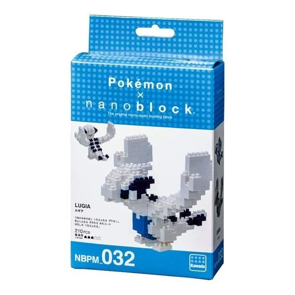 Kawada nanoblock Pokemon NBPM_032 Lugia 4972825208519 (นาโนบล็อค) image 1 Kawada nanoblock Pokemon NBPM_032 Lugia 4972825208519 (นาโนบล็อค) image 1