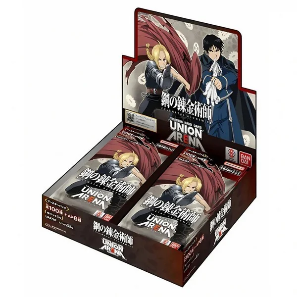 Bandai Union Arena Booster Box UA37BT Fullmetal Alchemist แบบกล่อง (16 ซอง) 4582769734533 (การ์ด) image 1 Bandai Union Arena Booster Box UA37BT Fullmetal Alchemist แบบกล่อง (16 ซอง) 4582769734533 (การ์ด) image 1