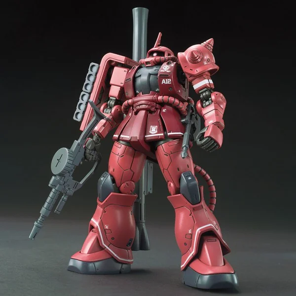 Bandai HG Zaku II Principality of ZEON Char Aznable s Mobile Suits Red Comet Ver 4573102576569 (Plasti image 2