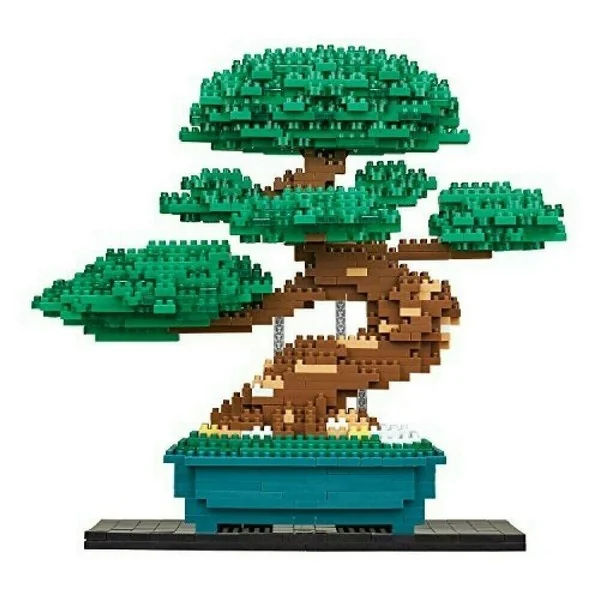 Kawada nanoblock NB-039 Bonsai Pine Deluxe Edition (Bonsai Matsu) 4972825210116 (นาโนบล็อค) image 2