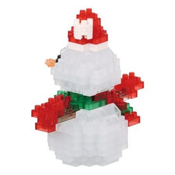 Kawada nanoblock NBC_368 Snowman 4972825223871 (นาโนบล็อค) image 3 Kawada nanoblock NBC_368 Snowman 4972825223871 (นาโนบล็อค) image 3