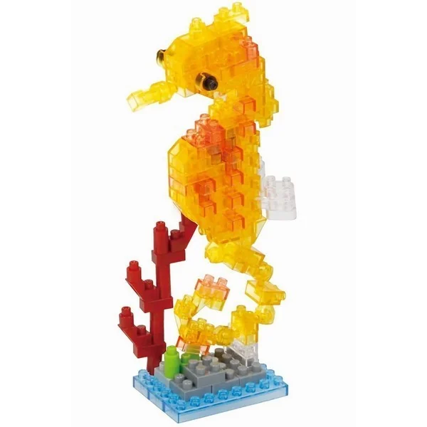 Kawada nanoblock NBC_353 Seahorse 4972825221587 (นาโนบล็อค) image 2 Kawada nanoblock NBC_353 Seahorse 4972825221587 (นาโนบล็อค) image 2
