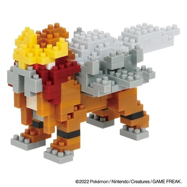 Kawada nanoblock Pokemon NBPM_090 Entei 4972825221662 (นาโนบล็อค) image 2 Kawada nanoblock Pokemon NBPM_090 Entei 4972825221662 (นาโนบล็อค) image 2