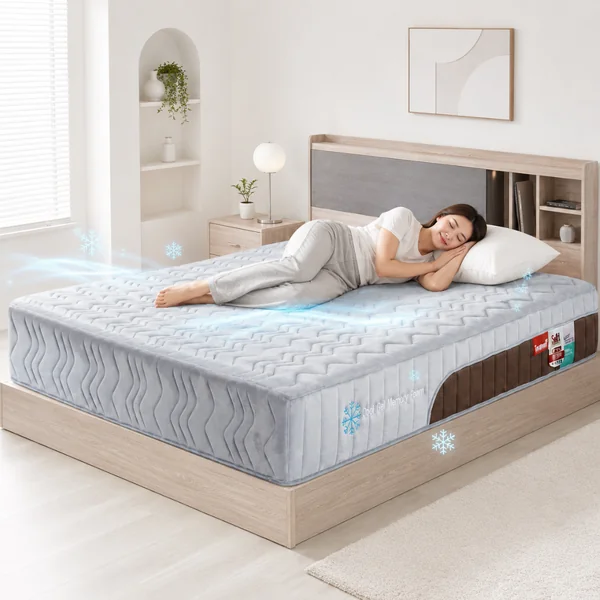 ที่นอนพ็อกเก็ตสปริง เสริม Cool Gel ที่นอนพ็อกเก็ตสปริง เสริม Cool Gel