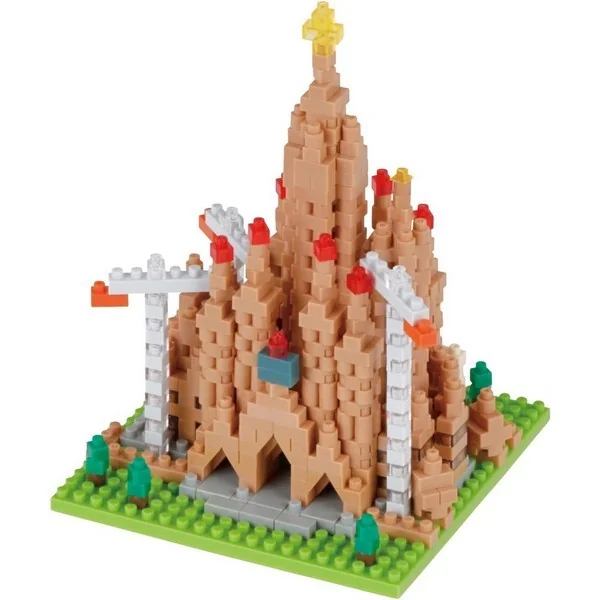 Kawada nanoblock NBH_211 Sagrada Familia 4972825220443 (นาโนบล็อค) image 2 Kawada nanoblock NBH_211 Sagrada Familia 4972825220443 (นาโนบล็อค) image 2