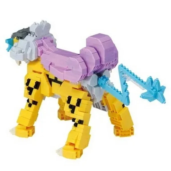 Kawada nanoblock Pokemon NBPM_107 Raikou Deluxe Edition 4972825234228 (นาโนบล็อค) image 3