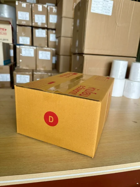 กล่องไปรษณีย์ กล่อง D 22 x 35 x 14 cm3 (1 มัด 20 ใบ) image 1