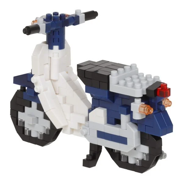 Kawada nanoblock NBC_356 Honda Super Cub 50 (Blue) 4972825222805 (นาโนบล็อค) image 3 Kawada nanoblock NBC_356 Honda Super Cub 50 (Blue) 4972825222805 (นาโนบล็อค) image 3