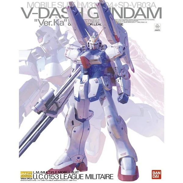Bandai MG V-Dash Gundam Ver.Ka * 4573102721938 (Plastic Model) image 1 Bandai MG V-Dash Gundam Ver.Ka * 4573102721938 (Plastic Model) image 1