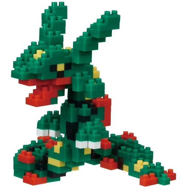 Kawada nanoblock Pokemon NBPM_064 Rayquaza 4972825216774 (นาโนบล็อค) image 2 Kawada nanoblock Pokemon NBPM_064 Rayquaza 4972825216774 (นาโนบล็อค) image 2