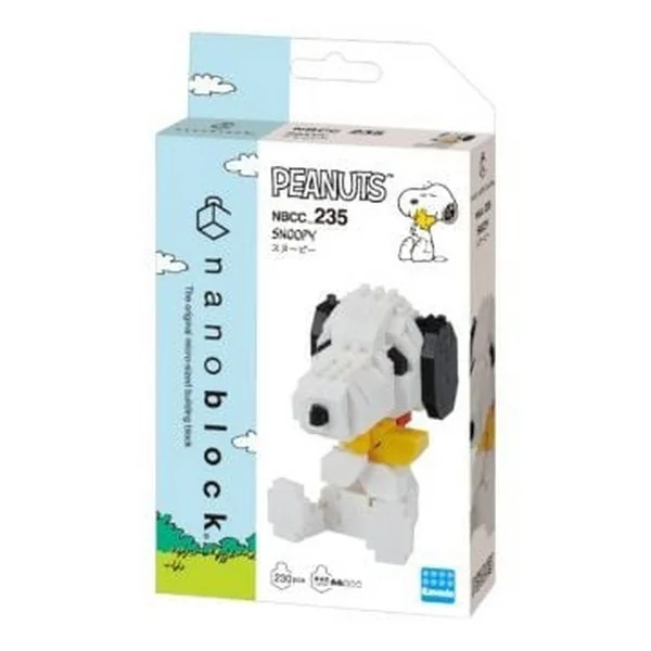 Kawada nanoblock NBCC_235 Snoopy 4972825229187 (นาโนบล็อค) image 1