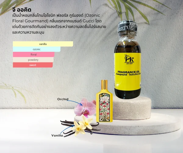 หัวเชื้อน้ำหอม จี ออคิด G: ORCHID ขนาด30ml image 1 หัวเชื้อน้ำหอม จี ออคิด G: ORCHID ขนาด30ml image 1