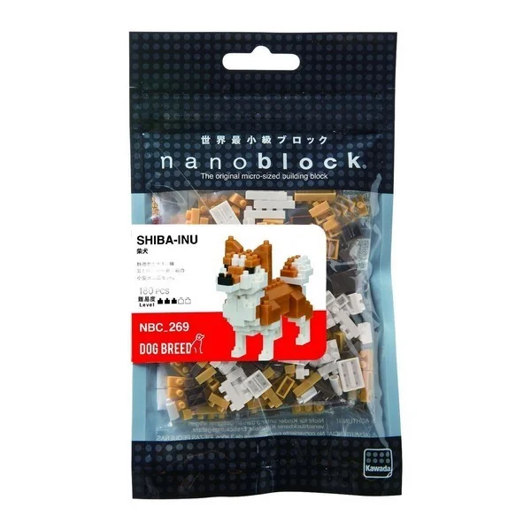 Kawada nanoblock NBC_279 Dog Breed Shiba-Inu 4972825211793 (นาโนบล็อค) image 1