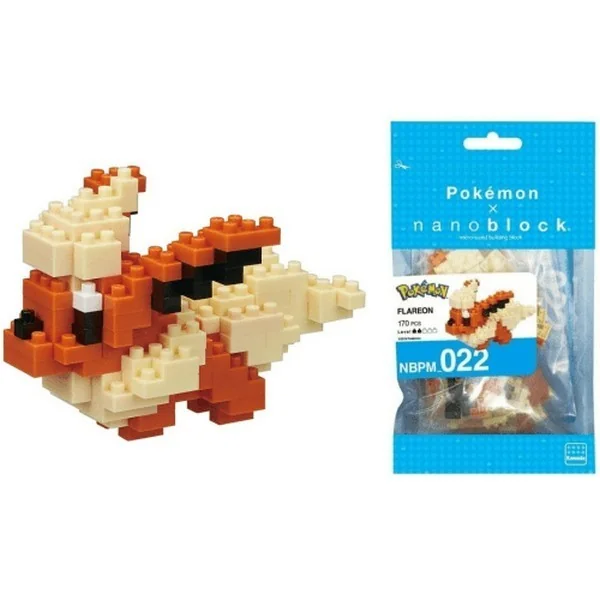 Kawada nanoblock NBPM_022 Booster (Flareon) 4972825204351 (นาโนบล็อค) image 3 Kawada nanoblock NBPM_022 Booster (Flareon) 4972825204351 (นาโนบล็อค) image 3