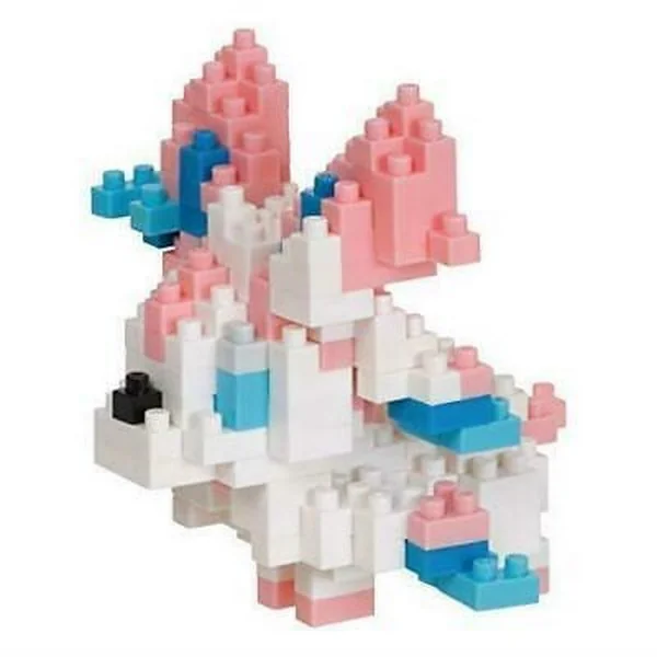 Kawada nanoblock Pokemon NBPM_073 Nymphia (Sylveon) 4972825220078 (นาโนบล็อค) image 2