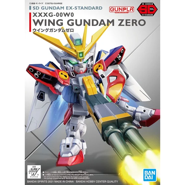 Bandai SDEX 18 Wing Gundam Zero 4573102617866 (Plastic Model) image 1