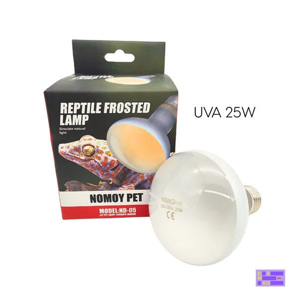 Nomoy Pet UVA 25W/50W/75W/100W หลอดไฟ UVA ให้ความร้อน+แสงสว่าง สำหรับสัตว์เลื้อยคลาน image 3 Nomoy Pet UVA 25W/50W/75W/100W หลอดไฟ UVA ให้ความร้อน+แสงสว่าง สำหรับสัตว์เลื้อยคลาน image 3