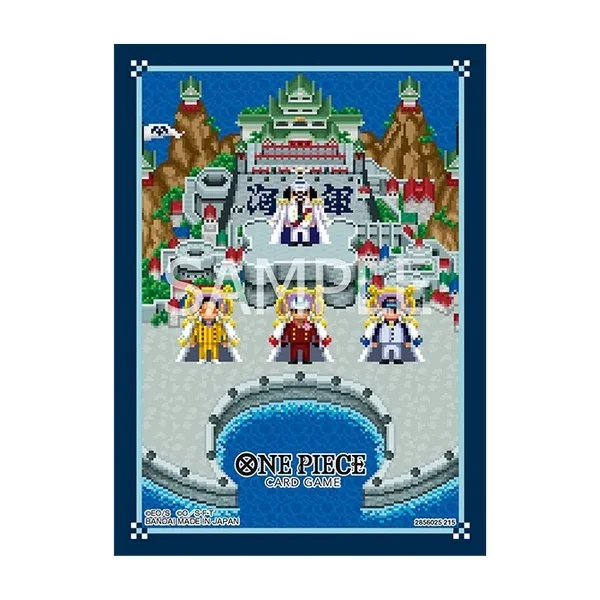 Bandai One Piece Card Game Sleeves Vol.15 3 The Three Admirals 4582770012194 (การ์ดวันพีช) image 1