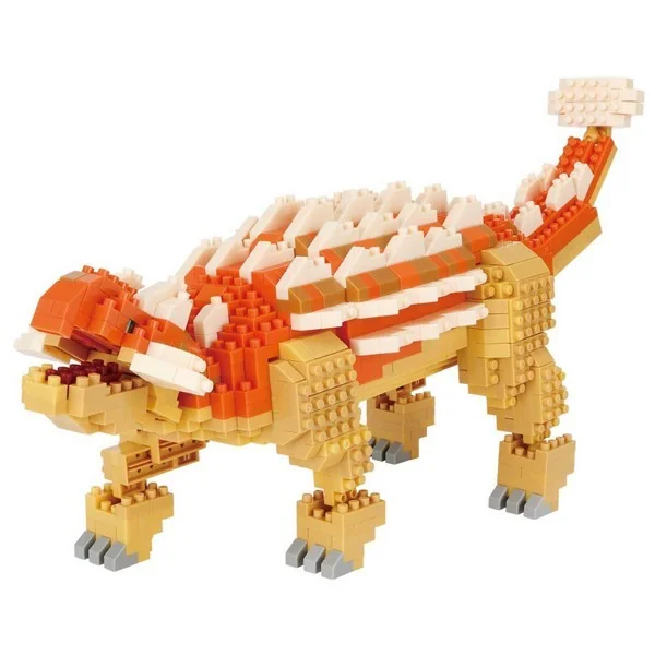 Kawada nanoblock NBM-063 Dinosaur Deluxe Edition Ankylosaurus 4972825233993 (นาโนบล็อค) image 2 Kawada nanoblock NBM-063 Dinosaur Deluxe Edition Ankylosaurus 4972825233993 (นาโนบล็อค) image 2