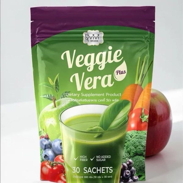 น้ำผักวีวี่รสกีวี 30 Sachets image 2 น้ำผักวีวี่รสกีวี 30 Sachets image 2