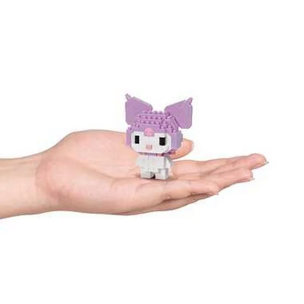 Kawada nanoblock Sanrio NBCC_179 Kuromi 4972825222775 (นาโนบล็อค) image 4