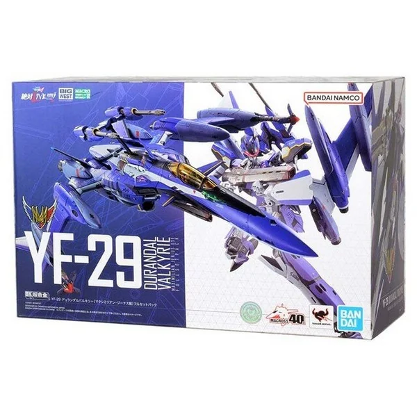 Bandai DX Chogokin YF-29 Durandal Valkyrie (Max Jenius Genus Machine) Full Set 4573102634733 (Action Figure) image 1