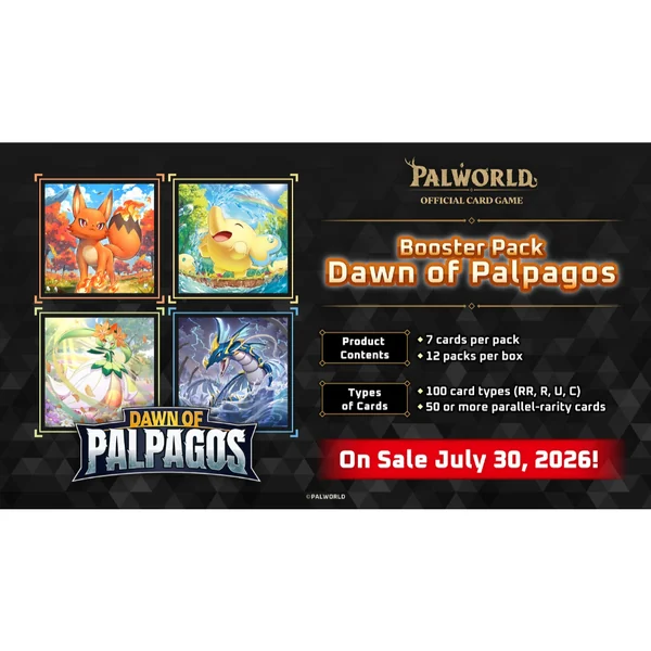 Bushiroad Palworld Card Game Booster Box BP01 Dawn of Palpagos 1st Edition 8885021122878 (การ์ด) image 3 Bushiroad Palworld Card Game Booster Box BP01 Dawn of Palpagos 1st Edition 8885021122878 (การ์ด) image 3