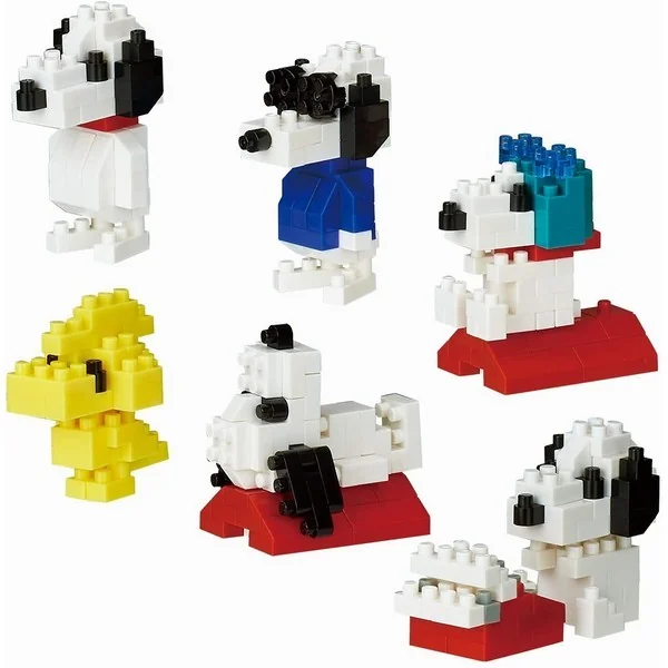 Kawada nanoblock mininano NBMC_07S Peanuts (Box of 6) 4972825216484 (นาโนบล็อค) image 3 Kawada nanoblock mininano NBMC_07S Peanuts (Box of 6) 4972825216484 (นาโนบล็อค) image 3