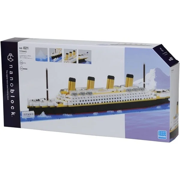 Kawada nanoblock NB-021 Titanic 4972825146972 (นาโนบล็อค) image 1 Kawada nanoblock NB-021 Titanic 4972825146972 (นาโนบล็อค) image 1