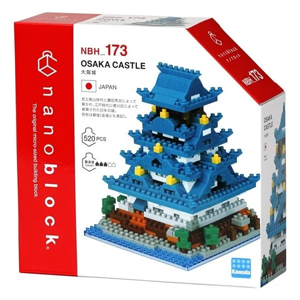Kawada nanoblock NBH_173 Osaka Castle 4972825213087 (นาโนบล็อค) image 1 Kawada nanoblock NBH_173 Osaka Castle 4972825213087 (นาโนบล็อค) image 1