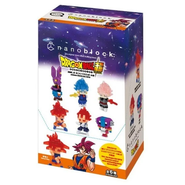Kawada nanoblock mininano NBMC_76S Dragon Ball Super (Box of 6) 4972825233344 (นาโนบล็อค) image 1 Kawada nanoblock mininano NBMC_76S Dragon Ball Super (Box of 6) 4972825233344 (นาโนบล็อค) image 1