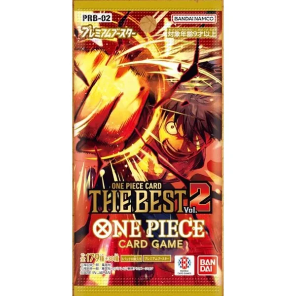 Bandai One Piece Card Game PRB-02 Premium Booster One Piece Card The Best Vol.2 4582769865206 (การ์ดวันพีช) image 2 Bandai One Piece Card Game PRB-02 Premium Booster One Piece Card The Best Vol.2 4582769865206 (การ์ดวันพีช) image 2