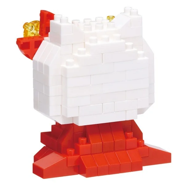 Kawada nanoblock Sanrio NBCC_215 Hello Kitty Kimon 4972825229064 (นาโนบล็อค) image 3