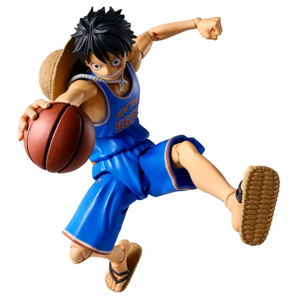 (Pre Order 11/2569) Bandai S.H.Figuarts One Piece x NBA Monkey D. Luffy New York Knicks 4573102721808 (Action Figure) image 1 (Pre Order 11/2569) Bandai S.H.Figuarts One Piece x NBA Monkey D. Luffy New York Knicks 4573102721808 (Action Figure) image 1
