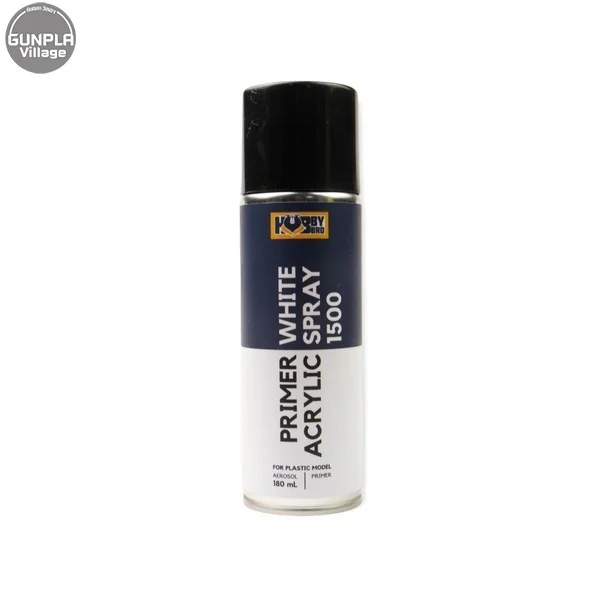Hobby Bro HB-005 Primer White Acrylic Spray 1500 180 ml HB005PWAS1500 (สเปรย์) image 1 Hobby Bro HB-005 Primer White Acrylic Spray 1500 180 ml HB005PWAS1500 (สเปรย์) image 1