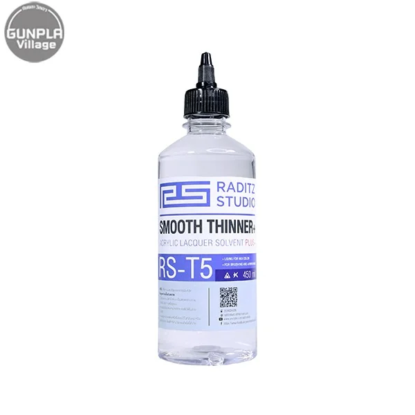 Raditz Studio RS T5 Smooth Thinner 450 ml (Thinner Series) 8858878900058 (สี) image 1 Raditz Studio RS T5 Smooth Thinner 450 ml (Thinner Series) 8858878900058 (สี) image 1