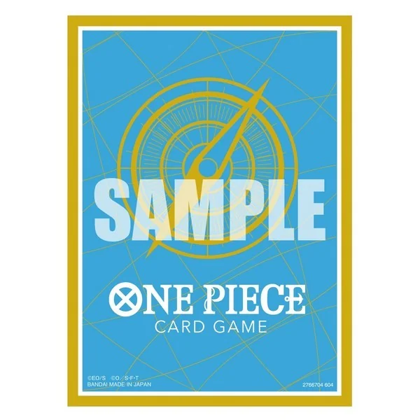 Bandai One Piece Card Game Limited Card Sleeve Standard Blue Gold 4582769734212 (การ์ดวันพีช) image 1 Bandai One Piece Card Game Limited Card Sleeve Standard Blue Gold 4582769734212 (การ์ดวันพีช) image 1