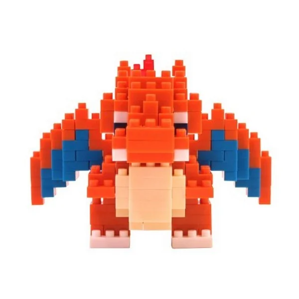 Kawada nanoblock Pokemon NBPM_008 Lizardon (Charizard) 4972825146248 (นาโนบล็อค) image 2