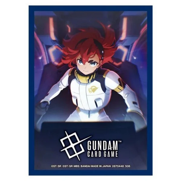 Bandai Gundam Card Game Official Card Sleeves 02 Suletta Mercury ซองใส่การ์ด (70 ซอง) 4582770066906 (การ์ด) image 1 Bandai Gundam Card Game Official Card Sleeves 02 Suletta Mercury ซองใส่การ์ด (70 ซอง) 4582770066906 (การ์ด) image 1