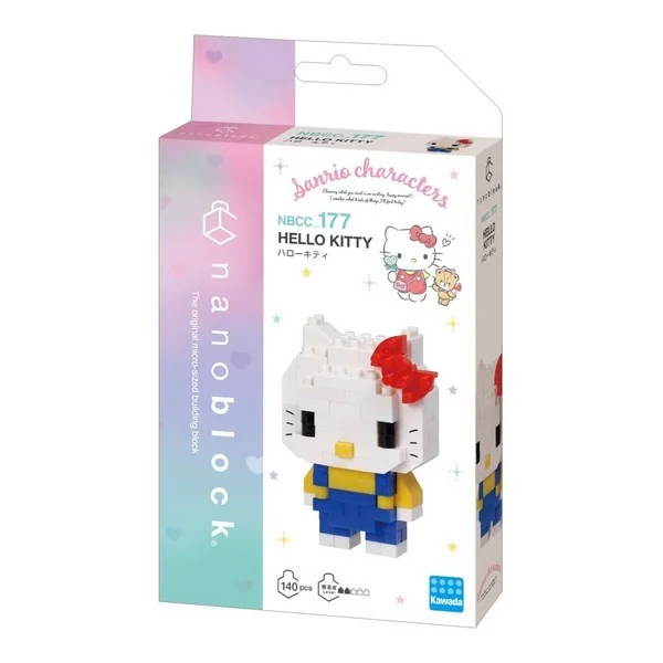 Kawada nanoblock Sanrio NBCC_177 Hello Kitty 4972825222737 (นาโนบล็อค) image 1