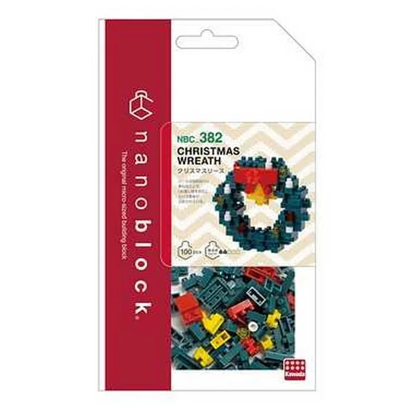 Kawada nanoblock NBC_382 Christmas Wreath 4972825226407 (นาโนบล็อค) image 1