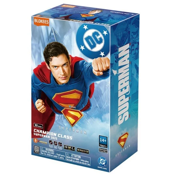 Blokees DC 75671 Champion Class 01 Superman 2025 810181531572 (Plastic Model) image 1 Blokees DC 75671 Champion Class 01 Superman 2025 810181531572 (Plastic Model) image 1